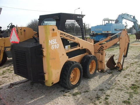 Hyundai HSL610 Skid Steer Loader SERVICE REPAIR WORKSHOP MANUAL DOWNLOAD