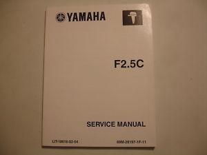 2003 Yamaha F2.5C Outboard Motor Service Manual