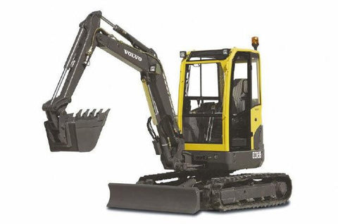 Volvo Ecr38 Compact Excavator Workshop Service Repair Manual Pdf Download
