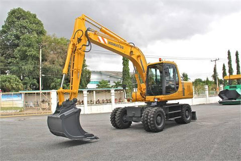 KOMATSU PW150ES-6K Operation & Maintenance Manual