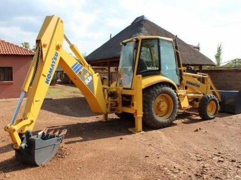 Komatsu WB91R-2, WB93R-2 Backhoe-Loader Service Repair Workshop Manual Download