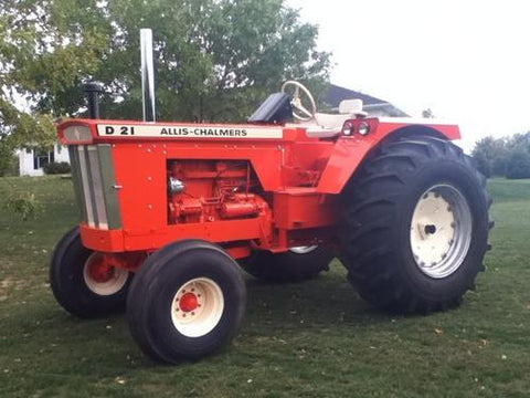 Allis Chalmers Models D-21, D-21 Series Ii, 210 And 220 Tractor Service Repair Workshop Manual