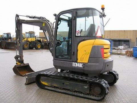 Volvo Ecr48c Compact Excavator Service Repair Manual Pdf Download