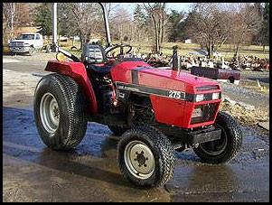 CASE IH 275 TRACTOR OPERATORS MANUAL 9-12693