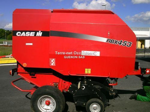 Case Ih Rbx453 Rbx463 Rbx553 Rbx563 Round Baler Operators Manual