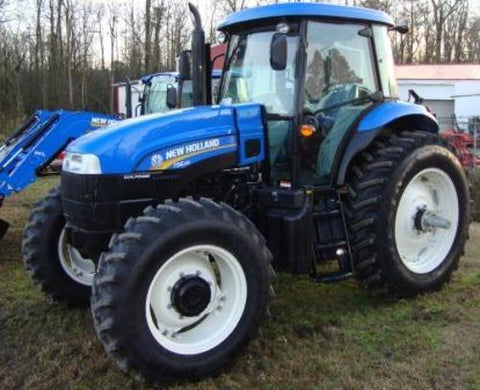 NEW HOLLAND TS6.110 TS6.110 HC TS6.120 TS6.120 HC TS6.125 TS6.140 TRACTOR SERVICE MANUAL