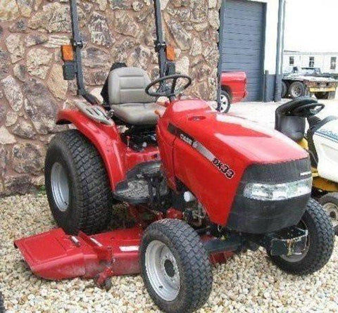 CASE IH DX25 DX29 DX33 TRACTOR OPERATORS MANUAL 86617542