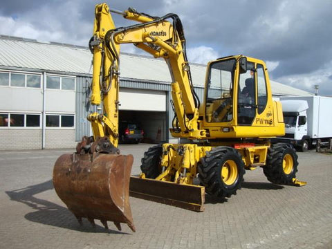 Komatsu PW110 Hydraulic Excavator Service Repair Workshop Manual