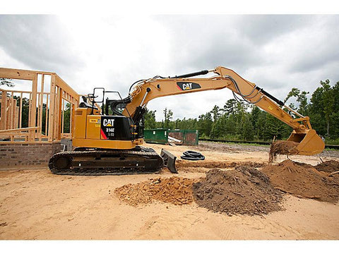 Caterpillar 314 E LCR Hydraulic Excavator Part Manual