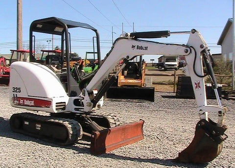 Bobcat 325, 328 D Excavator Service Manual S/N 2324/2325