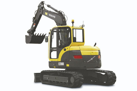 Volvo Ecr88 Compact Excavator Workshop Service Repair Manual Pdf Download