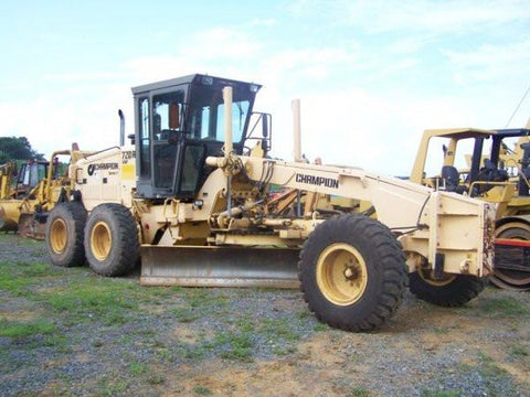 Champion Motor Grader 720b Techinal Manual