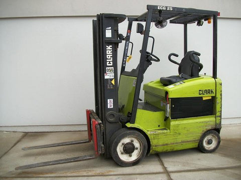 SERVICE REPAIR MANUAL OF CLARK FORKLIFT ECG25
