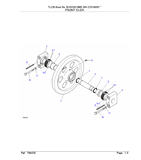 TAKEUCHI TL230 COMPACT TRACK LOADER PARTS CATALOG MANUAL  S/NO : 223101855