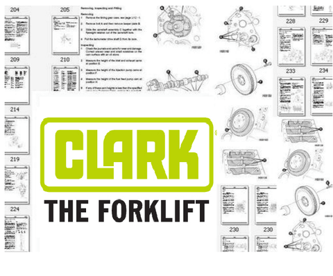Clark 50BZ3 Michigan Wheel Loader Part's Manual