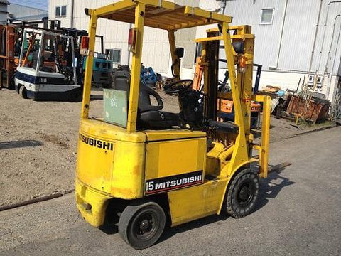 1999 -2009 MITSUBISHI FB15 Electric Forklift Service Repair Manual