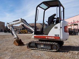 BOBCAT 320, 322 EXCAVATOR SERVICE REPAIR MANUAL (320 - S/N 223911001 & Above, 322 - S/N 224011001 & Above, G Series)