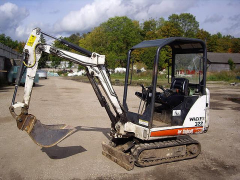BOBCAT 320 322 MINI EXCAVATOR PARTS CATALOG