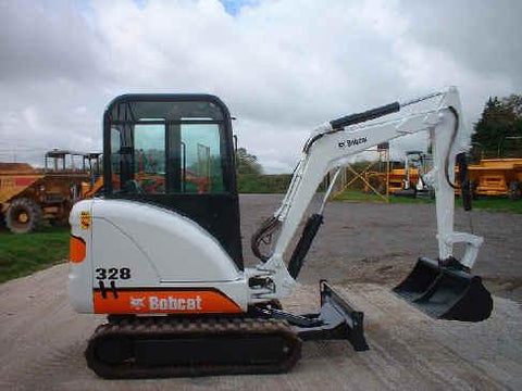BOBCAT 325, 328 COMPACT EXCAVATOR OPERATION & MAINTENANCE MANUAL