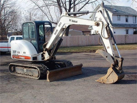 BOBCAT 337 341 COMPACT EXCAVATOR REPAIR SERVICE MANUAL 6986746