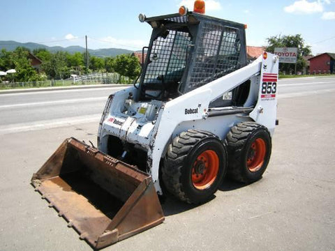 BOBCAT 853 SKID STEER PARTS CATALOGUE MANUAL LIST