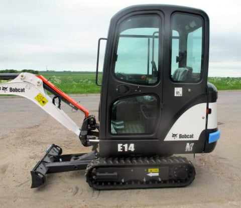 BOBCAT E14 COMPACT EXCAVATOR REPAIR SERVICE MANUAL 6989421