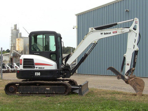 BOBCAT E50 COMPACT EXCAVATOR REPAIR SERVICE MANUAL 6989441