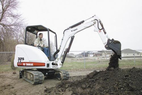 BOBCAT X 325 EXCAVATOR SERVICE REPAIR MANUAL (S/N: 511820001 & Above)