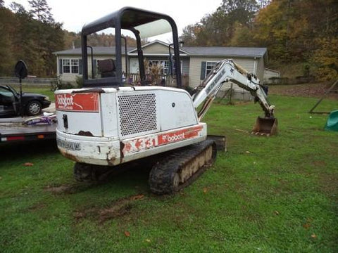 BOBCAT X 331 EXCAVATOR SERVICE REPAIR MANUAL (S/N 511920001 & Above)