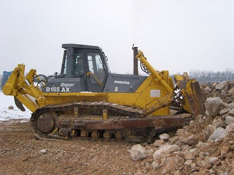 Best KOMATSU D155AX-3 SUPER DOZER SERVICE REPAIR MANUAL + OPERATION & MAINTENANCE MANUAL DOWNLOAD