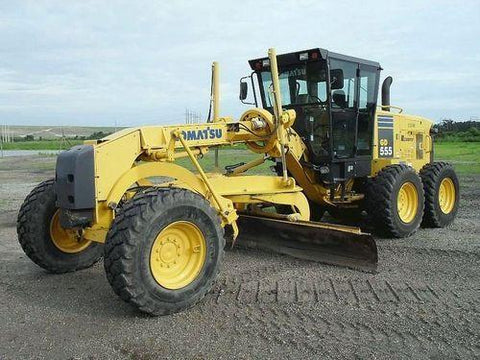 Best KOMATSU GD555-3C, GD655-3C, GD675-3C MOTOR GRADER SERVICE REPAIR MANUAL + OPERATION & MAINTENANCE MANUAL DOWNLOAD