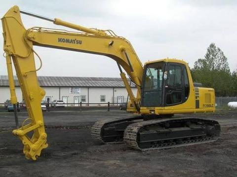 BEST KOMATSU PC150-6K, PC150-3,PC150LC-6K HYDRAULIC EXCAVATOR SERVICE ...