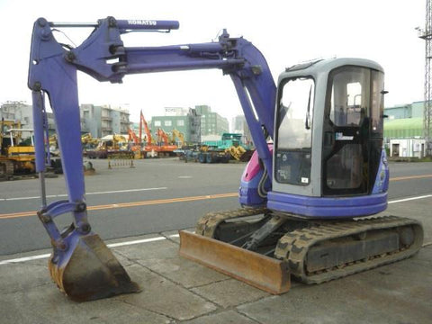 Best KOMATSU PC50UU-2 HYDRAULIC EXCAVATOR SERVICE REPAIR MANUAL + OPERATION & MAINTENANCE MANUAL DOWNLOAD