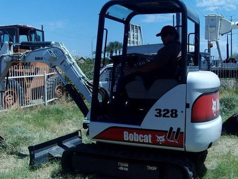 Bobcat 325, 328 Mini Excavator Service Repair Manual Instant DOWNLOAD ( S/N 232511001 & Above, S/N 232411001 & Above )