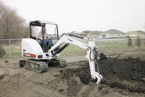Bobcat 325 Compact Excavator Service Repair Factory Manual INSTANT DOWNLOAD * S/N 511820001 & Above