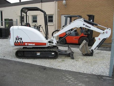 Bobcat 329 Mini Excavator Service Repair Manual Instant DOWNLOAD - A2PG11001 & Above