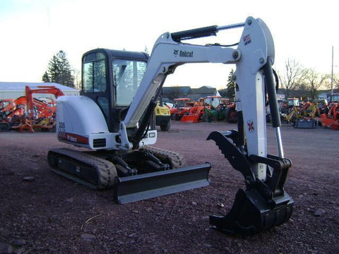 Bobcat 335 Mini Excavator Service Repair Manual Instant DOWNLOAD - A16U11001 & Above