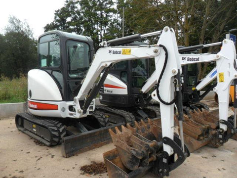 Bobcat 425, 428 Mini Excavator Service Repair Manual Instant DOWNLOAD - AACJ11001 & Above, A9K311001 & Above, A9K411001 & Above