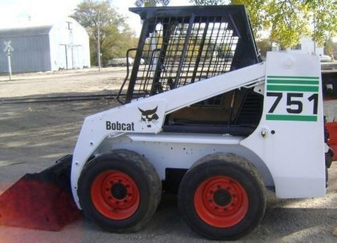 Bobcat 751 Skid Steer Loader Service Repair Manual INSTANT DOWNLOAD - 514711001 & Above, 514911001 & Above