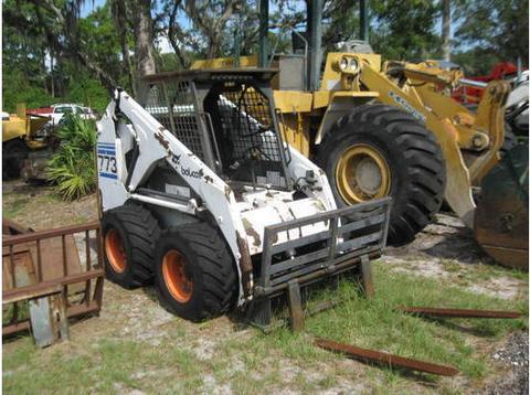 Bobcat 773 Skid Steer Loader Serial number 509646702 Part Manual