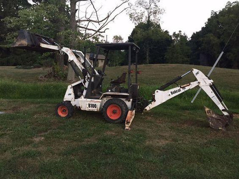 Bobcat B100 Tractor Loader Backhoe Service Manual S/N 5700 & 5701