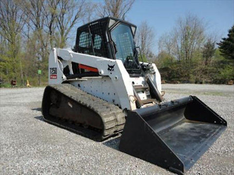 Bobcat T250 Compact Track Loader Service Repair Manual INSTANT DOWNLOAD - 523111001 & Above, 523011001 & Above