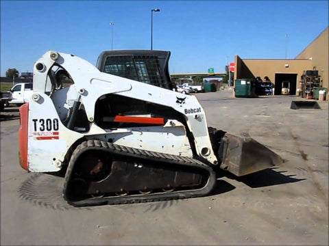 Bobcat T300 Turbo T300 Turbo High Flow Compact Track Loader Service Repair Workshop Manual DOWNLOAD ( S/N 525411001 & Above, S/N 525511001 & Above )