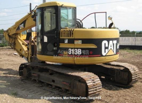 Caterpillar 313B CR Repair Manual BAS00001-UP [Excavator]