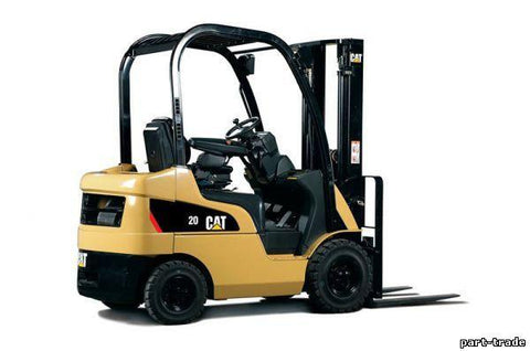 Caterpillar Cat EP13T 24V, EP15T 24V Forklift Lift Trucks Service Repair Workshop Manual DOWNLOAD