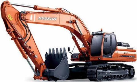 DAEWOO DOOSAN DX420LC EXCAVATOR SERVICE SHOP REPAIR MANUAL