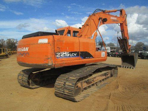 DAEWOO / DOOSAN SOLAR 225LC-V CRAWLER EXCAVATOR OPERATION & MAINTENANCE MANUAL