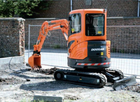 DOOSAN DX30Z TRACK EXCAVATOR SERVICE REPAIR MANUAL