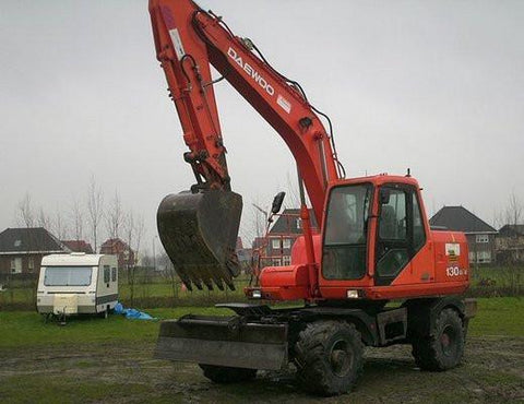 Daewoo Doosan Solar 400LC-V Excavator Operation & Maintenance Manual