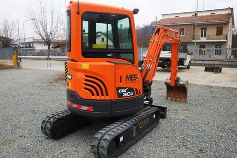 Doosan DX30Z Track Excavator Service Repair Workshop Manual DOWNLOAD